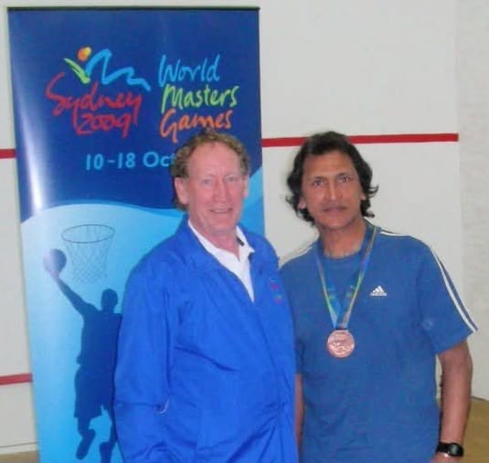 South-African Ruffie Moola joined every World Masters Games since Edmonton 2005