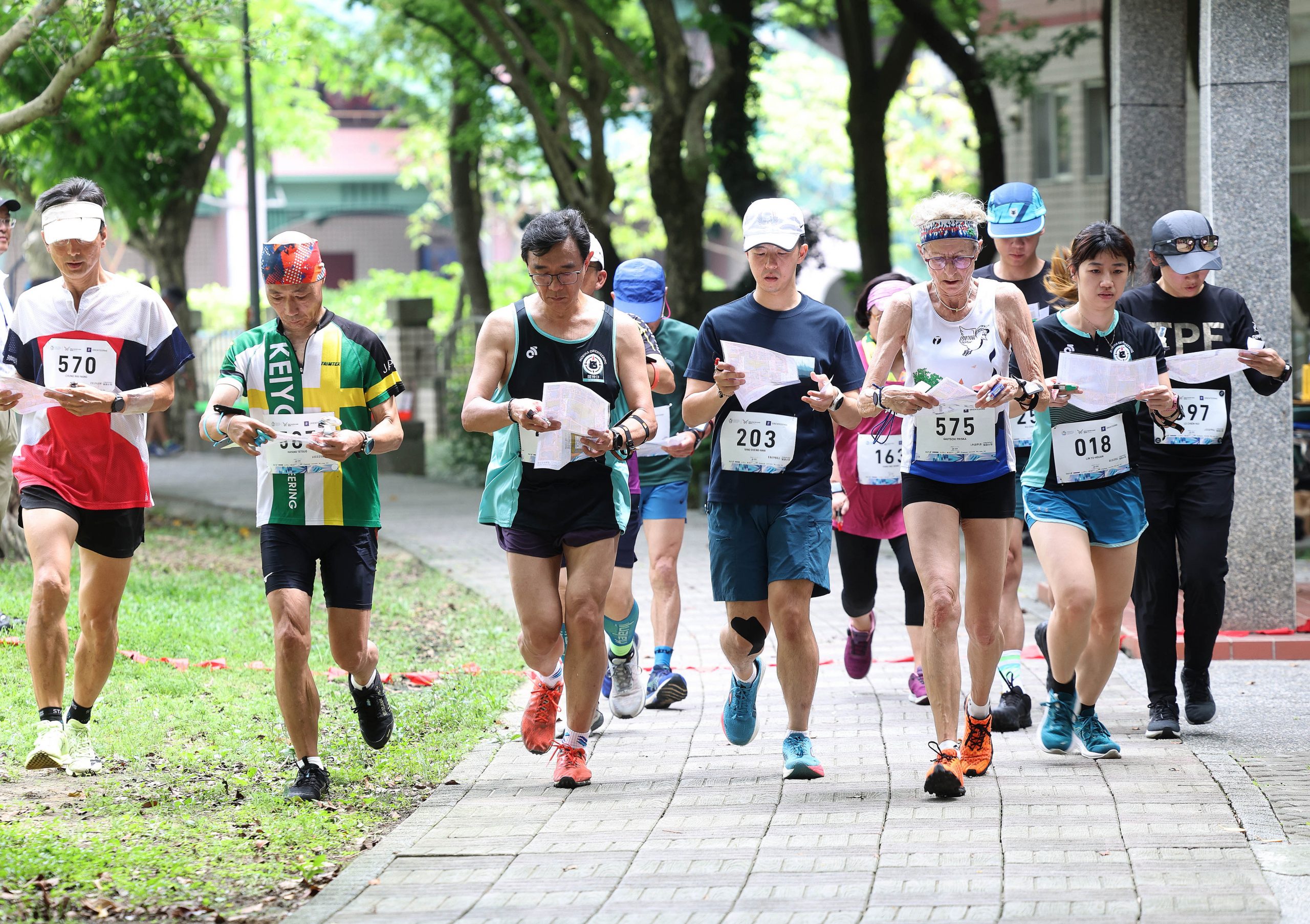 500 athletes Joined Orienteering Embracing Sports as a “Map for Life”