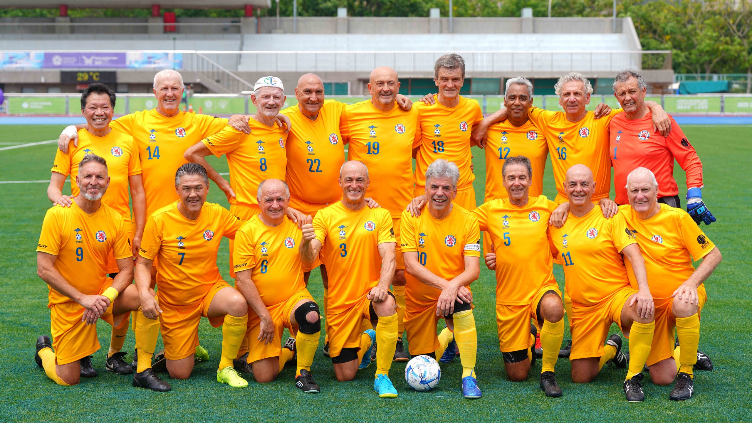 Canberra boys played their 8th edition of World Masters Games: “Brilliant Games!”