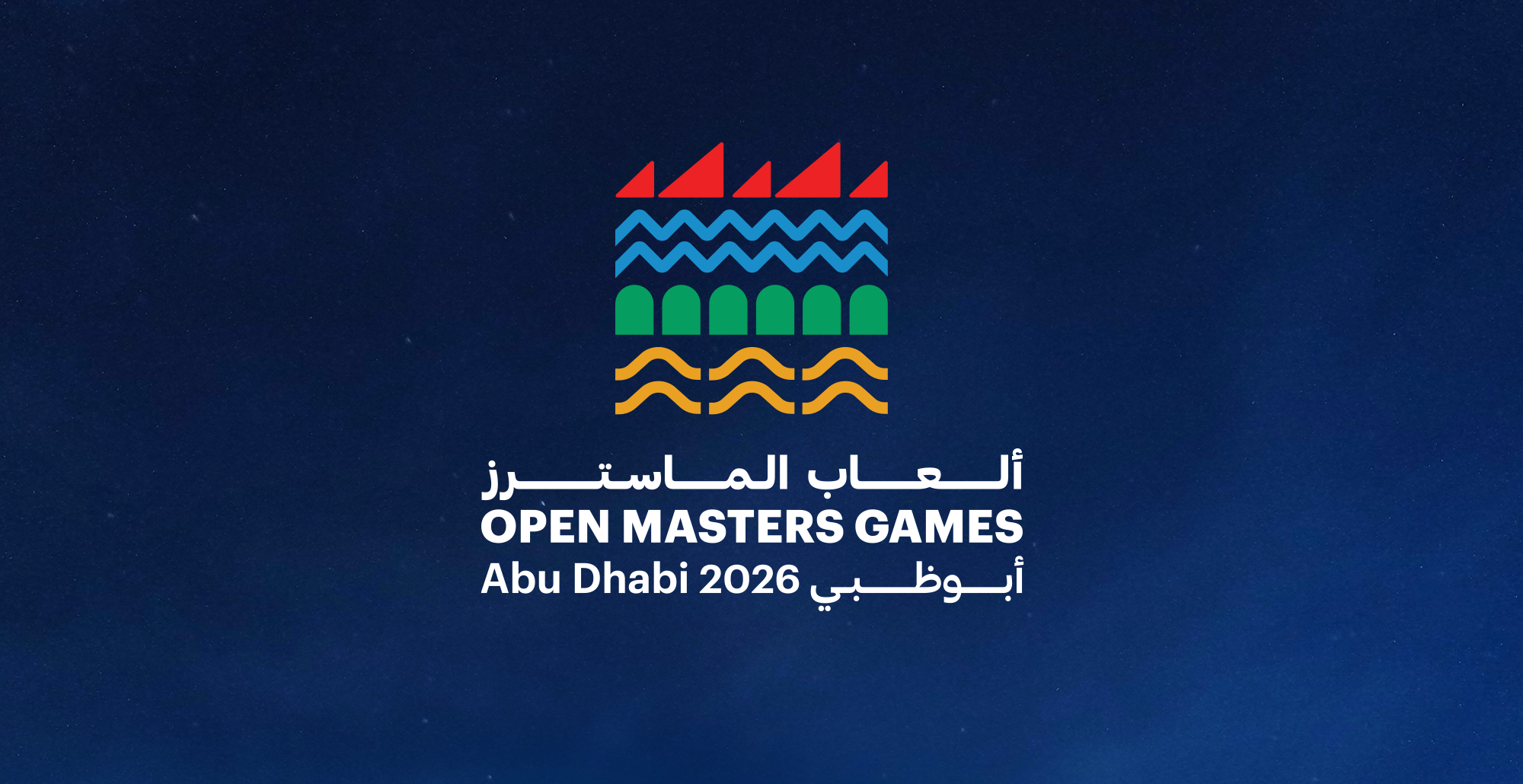 Logo revealed for Open Masters Games 2026 Abu Dhabi