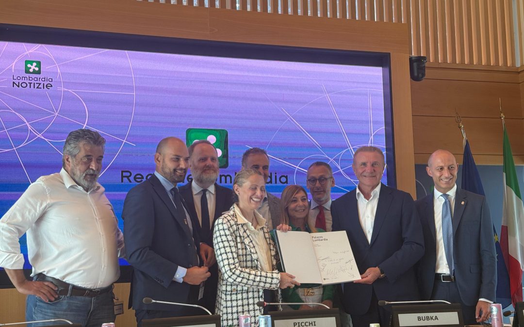 Official launch of the Open Masters Games Como Lake 2027