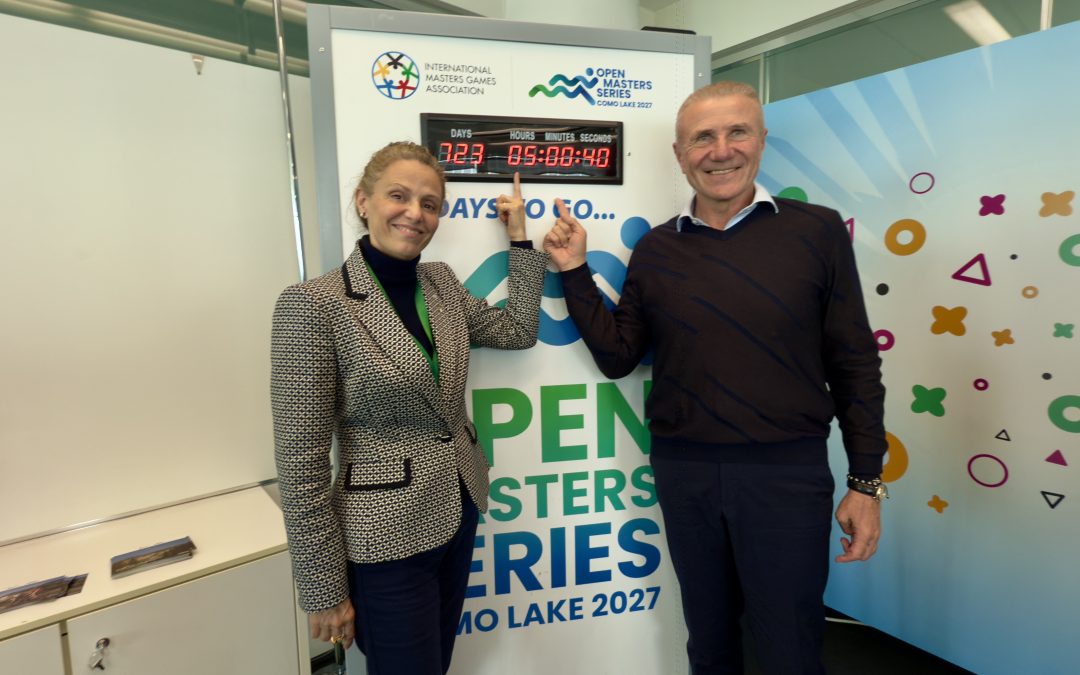 Countdown: 723 days to go for Open Masters Games Como 2027