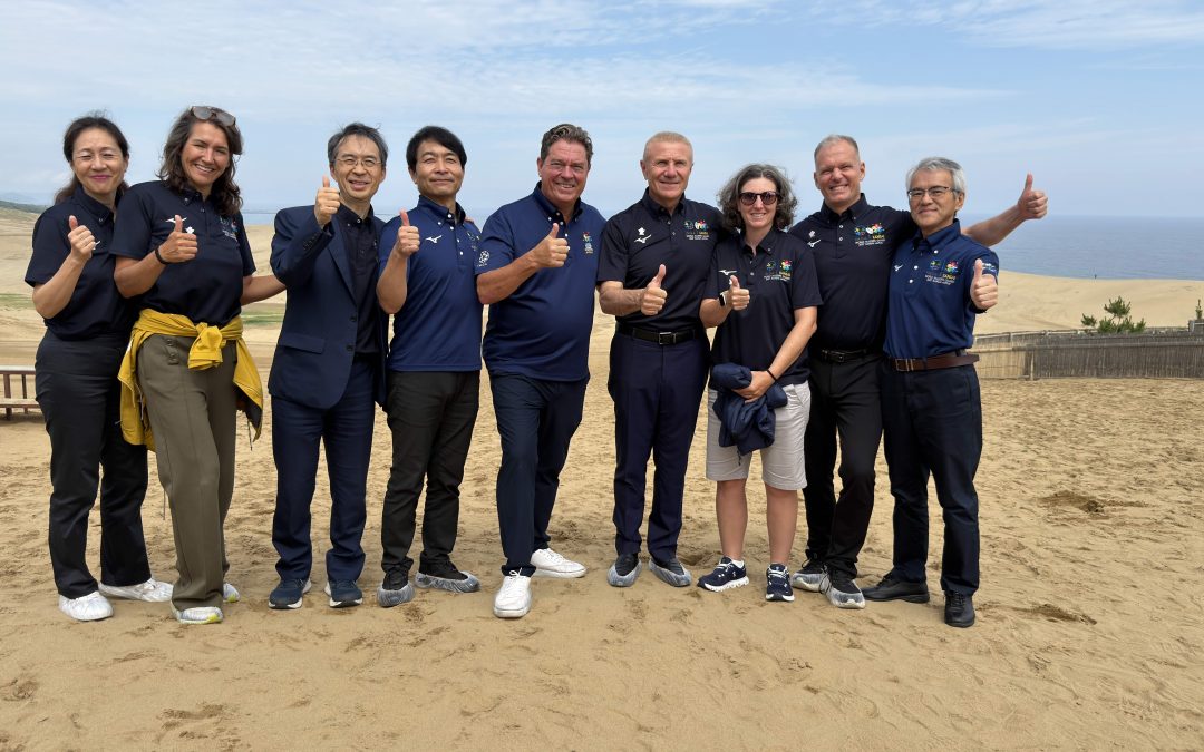 From sand dunes to Velodrome and a special welcome in Tottori